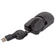 Мышь A4 X6-66E black optical AnySize GLaser USB