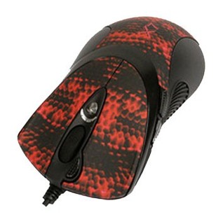 Мышь A4 XL-740K Red Snake Cover Laser Extra High Speed Oscar Editor USB