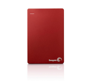 Жесткий диск Seagate Original USB 3.0 1Tb STDR1000203  (5400rpm) 2.5" красный BackUp Plus Portable