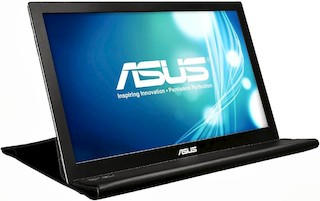 Монитор Asus 15.6" MB168B+ Black TN LED 12ms 16:9 HAS 50M:1 250cd USB-monitor