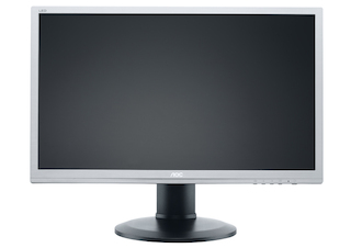 Монитор AOC 23" i2360Phus Silver-Black IPS LED 6ms 16:9 DVI HDMI M/M HAS Pivot 20M:1 250cd USB