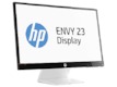 Монитор HP 23" HP ENVY 23 Black IPS LED 7ms 16:9 2xHDMI 10K:1 250cd 178гр 178гр HDTV 3.5кг /Audio in