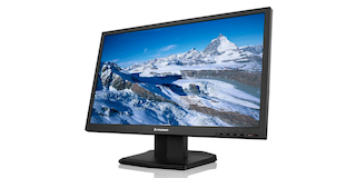 Монитор Lenovo 24" LT2423 Black TN LED 5ms 16:9 HDMI 1000:1 250cd 160гр 170гр 1920x1080 D-Sub