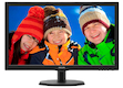 Монитор Philips 23.6" 243V5LSB (10/62) Glossy-Black TN LED 5ms 16:9 10M:1 250cd