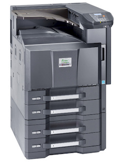 Принтер Лазерный цветной Kyocera FS-C8600DN (1102N13NL0) A3 Duplex Net 45 стр 256Мб USB USB-хост CF