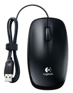Мышь Logitech B105 black optical (800dpi) USB (910-001304)