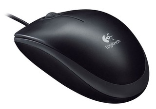 Мышь Logitech B110 black optical (800dpi) USB (910-001246)