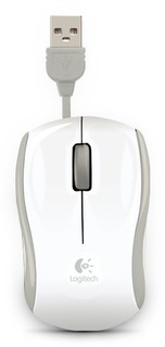 Мышь Logitech Corded M125 White EER2 (910-001839) RTL