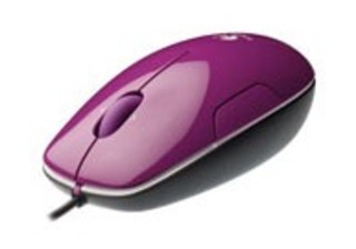Мышь Logitech LS1 berry Laser (910-001162) RTL