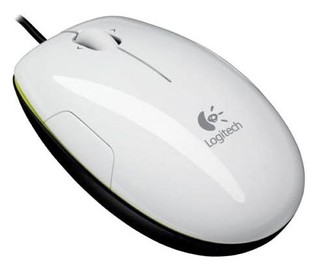 Мышь Logitech LS1 coconut Laser USB (910-000865) RTL