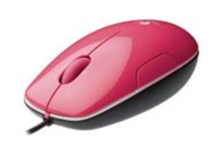 Мышь Logitech LS1 pink Laser USB (910-001160) RTL