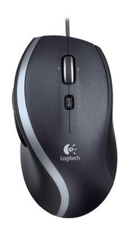 Мышь Logitech M500 black laser USB (910-001202)
