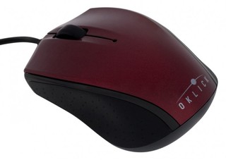 Мышь Oklick 525XS Red/Black Optical (800Ddpi) USB
