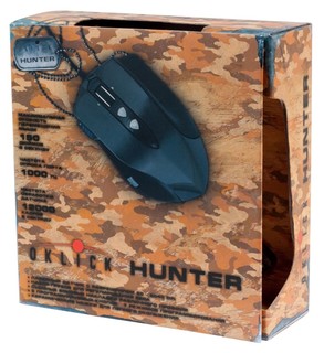 Мышь Oklick Hunter Laser Gaming Мышь Black  450-3600 DPI 30G Ceramic Foot Pad USB