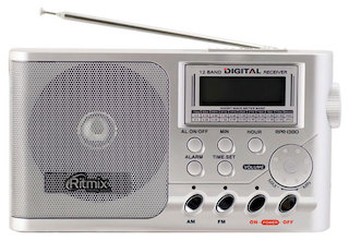 Радиоприемник Ritmix RPR1380 Серебристый