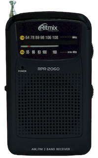 Радиоприемник Ritmix RPR2060 Черный