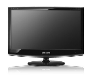 Монитор Samsung TFT 18.5" 933HD glossy-black 16:9 wide 5ms DVI M/M TV-tuner (Rus)