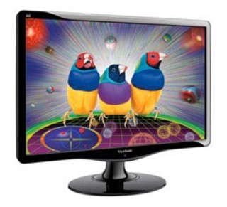 Монитор ViewSonic TFT 19" VA1932WA glossy-black 16:10 5ms 300cd 100000:1