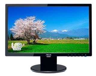 Монитор Asus TFT 20" VE208N glossy-black 16:9 LED 5ms M/M DVI 10M:1 250cd