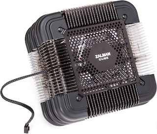 Вентилятор Zalman FX100 Cube Вентилятор бесшумный (Socket 1150/FM2/AM2+/AM2/AM3+/AM3/FM1/775/1156/1366/1155), 10 тепл.трубок