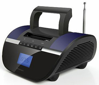 Аудиомагнитола Rolsen RBM413BT-VI фиолетовый