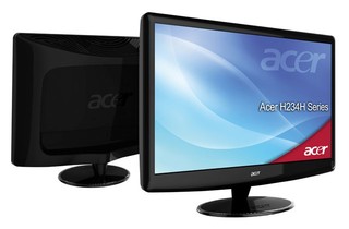 Монитор Acer TFT 23" H234Hbmid black 16:9 FullHD 2ms DVI HDMI M/M 80000:1