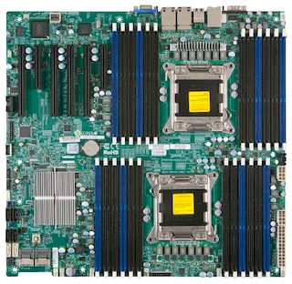 Материнская (системная) плата Supermicro MBD-X9DRI-LN4F+-O RTL
