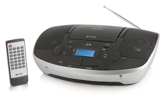 Аудиомагнитола Vitek VT-3470 черный/серый