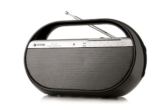 Радиоприемник Vitek VT-3584 Cерый/Черный