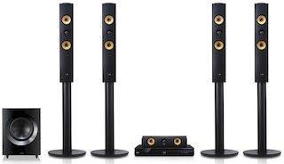 Домашний кинотеатр (blu-ray) LG BH7540T 5.1ch 1200
