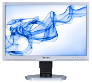 Монитор Philips TFT 24" 240B1CS silver-black 16x10 5ms DVI USB M/M 300cd 25 000:1