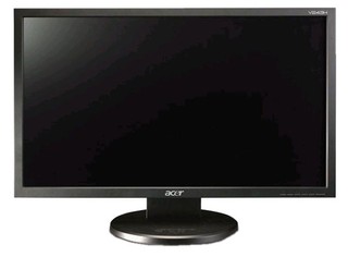 Монитор Acer TFT 24" V243HAOb black 16:9 FullHD 2ms 80000:1