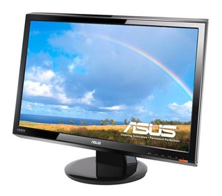 Монитор Asus TFT 23.6" VH242H glossy-black 16:9 FullHD 5ms DVI HDMI M/M 20000:1 300cd