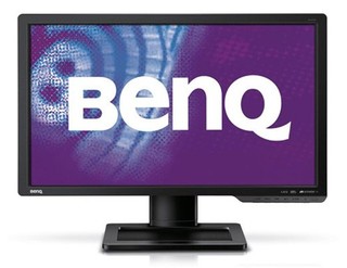 Монитор Benq TFT 23.6" XL2410T black (2ms GTG) LED 16:9 FullHD 3D DVI HDMI Senseye