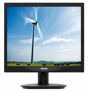 Монитор Philips 17" 17S4LSB (10/62) Black TN 5ms 5:4 10M:1 250cd