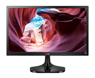 Монитор LG 19.5" 20M45D-B Glossy-Black TN LED 5ms 16:9 DVI 5M:1 250cd