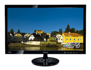 Монитор Asus 23" VS239NV Glossy-Black IPS LED 14ms 16:9 DVI 50M:1 250cd