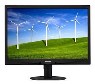 Монитор Philips 24" 240B4LPYCB (00/01) Glossy-Black TN LED 5ms 16:10 DVI 20M:1 250cd DisplayPort USB