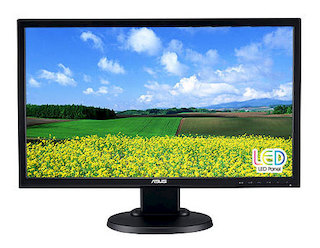 Монитор Asus 24" VW24ATLR Black TN LED 5ms 16:9 DVI M/M 100M:1 300cd