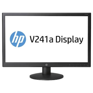 Монитор HP 24" V241a Black FullHD 5ms 16:9 DVI 3M:1 250cd 170гр 160гр 4кг