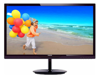 Монитор Philips 24" 244E5QHAD (00/01) Black Cherry IPS LED 14ms 16:9 2xHDMI 20M:1 250cd