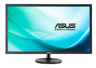 Монитор Asus 28" VN289Q Black VA LED 5ms 16:9 DVI HDMI M/M 80M:1 300cd MHL