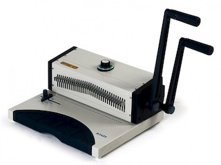 Переплетчик Office Kit B3420 A4/перф.20л.сшив./макс.120л./метал.пруж. (5.5-14.3мм) шаг 3:1, 34 отвер