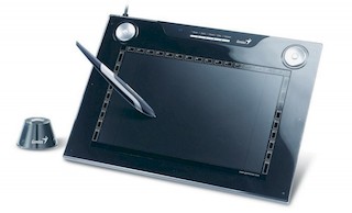 Планшет для рисования Genius G-Pen 712 (12"x7.25"/9.5"x7.25) с беспроводным пером