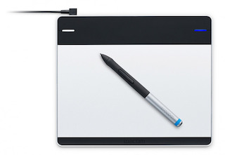 Планшет для рисования Wacom Intuos CTH-480S-RUPL черный USB