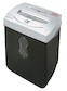 Шредер HSM ShredStar X6-3.0x10 (секр.4/P-5)/фр3х10мм/7листов/21лтр/Уничт:скрепки, скобы, пл.карты/CD