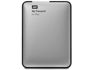Жесткий диск WD Original USB 2.0 2Tb WDBZ9S0020BSL-EEUA My Passport for Mac 2.5" серебристый