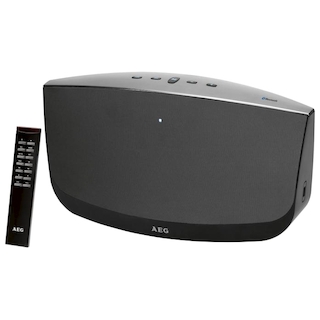 Аудиомагнитола AEG BSS 4804 черный/серый bluetooth