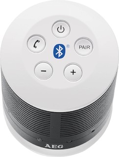 Аудиомагнитола AEG BSS 4809 белый bluetooth