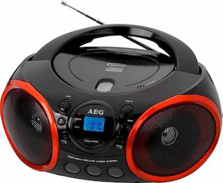 Аудиомагнитола AEG SR 4352 черный